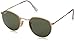 Ray-Ban Round Metal Polarized Sunglasses, Matte Gold, 50 mm