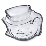 Mikasa Celebrations Holiday Collection 5-1/2-Inch Snowman Candy Dish