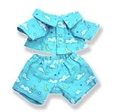 8007 Blue Cloud PJ's fits Webkinz and 8 - 10 Make Your Own Stuffed Animals 