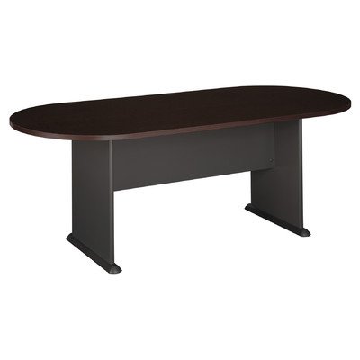 Mahogany Stained Conference Table - Racetrack On Sale