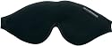 Dream Essentials Escape Luxury Travel Sleep Mask with Earplugs and Carry Pouch ~ Night Black