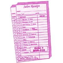 Melissa's Beauty Salon Receipt Bk 200 Shts 2/pk