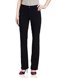 NYDJ Women's Petite Barbara Boot Leg, Black, 6P