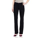 NYDJ Women’s Barbara Boot Leg Jean, Black, 8