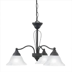 Cortland Chandelier in Bronze Florentine by Thomas Lighting