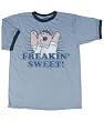 Family Guy Peter Freakin Sweet with Ringers Light Blue T-shirt Tee