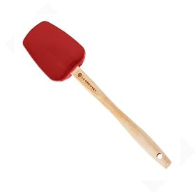 Le Creuset Silicone Condiment Spoon, Cherry: Kitchen &amp; Dining