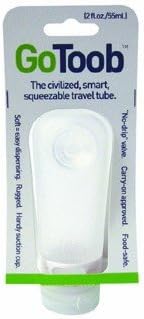 humangear Go Toob Bottle - 2 fl. oz. - Clear 2 oz Clear