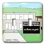 Rich Diesslins Funny Medicine Cartoons - School Of Neurology - Light Switch Covers - double toggle switch