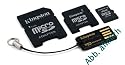 PIXMANIA MicroSD-Speicherkarte 8 GB + SD-Adapter + USB-Lesegerät
