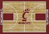 Cincinnati Bearcats 5 4 x 7 8 Home Court Area Rug