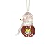 LSU Tigers NCAA Acrylic Basketball Snowman Ornament (2.50)