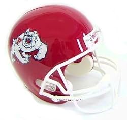 Fresno State Bulldogs Full Size Deluxe Replica NCAA Helmet by Riddell