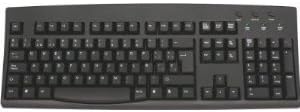 German Black Computer Keyboard and Cover: German SimplyPlugo Keyboard Bundled With Keyboard Cover to Protect from Dirt, Dust, Liquids and Contaminants (Includes Keyboard and Cover)