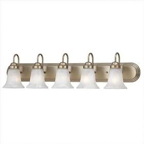 Homestead Strip Light in Burnished Bronze by Thomas Lighting