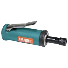 Dynabrade 51302 Straight-Line Die Grinder, 20000 RPM, Front Exhaust, 1/4-Inch Collet