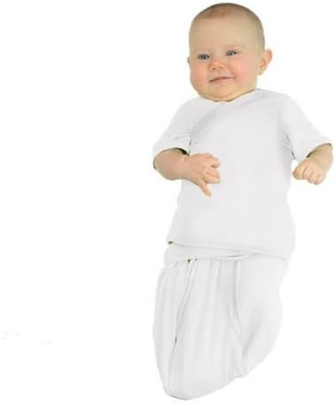 The Only Womb Replicating Weaning Swaddle Wrap - Available in 4 colors (Medium, White/White Binding)
