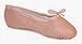 Capezio Black Leather Asymeterical Ballet Slipper