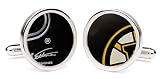 Tokens and Icons NHL Game Used Hockey Puck Cufflinks (Montreal Canadiens)