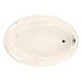American Standard 2903018WC.222 Savona Oval Whirlpool Bath Tub with Everclean Hydro Massage System I, Linen