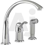 Gerber Allerton Series 40162 Single Handle Kitchen Cast Spout Faucet with 8-3 4 Spout... by Gerber