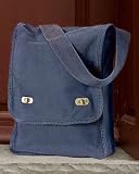 Authentic Pigment Cotton Canvas Strap Bag. 1902