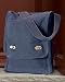 Authentic Pigment Cotton Canvas Strap Bag. 1902
