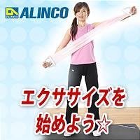 ＡＬＩＮＣＯエクササイズバンド・耐久性に優れた強いチューブを使用・EXG012（RC：1000507735）