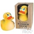 Sitting Duck Bath Toy - Natural Latex Rubber - No Phthalates or BPA