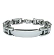 Stainless Steel Polished Bracelet - 8'' long Stainless Steel Polished Bracelet - 8'' long