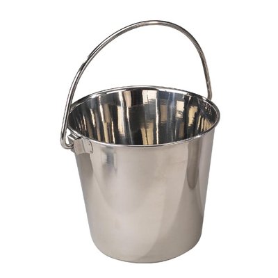 Heavy Duty Stainless Steel Pet Pail