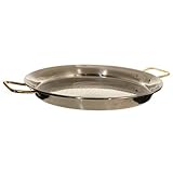 La Paella 16-Inch Stainless Steel Paella Pan