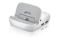 Samsung Original Multimedia Dockingstation (HDMI, Line-Out, Ladekabel, microUSB) EDD-S20EWEGSTD (kompatibel mit Galaxy Note 2 / Note 2 LTE) in wei�