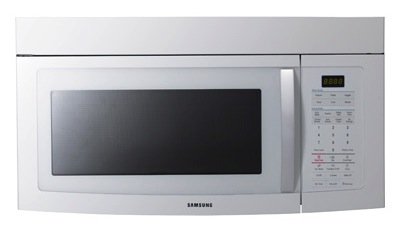 1.7 Cubic Foot Capacity Over the Range Microwave 12 Sensor Cooking Options 1000 Watts Auto Defrost 2-speed Fan Child Lock: White (image shown is not exact)