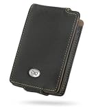 Luxus Ledertasche BiColor für Apple iPOD Classic 80 GB, Flip Style, Flipstyle, Lederhülle, Ledercase, Lederetui, MP3 Player Hülle, Case, Etui