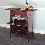 Contemporary Wine Storage Butler Rack