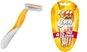 BiC Soleil Lady Triple Blade Disposable Shaver Blister 4+2 Free