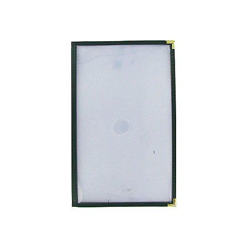 Menu Solutions SE310D/GREEN Two Panel Menu Cover with Green Binding