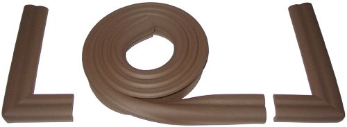 Baby Proofing Fireplace-Kidkusion Hearth Kushion, Brown Images