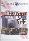 Konica Minolta Maxxum 7D Made Easy (Tutorial DVD) - Volume 1 & 2