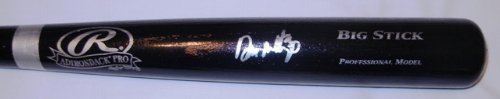 Don Mattingly Autographed Black Big Stick Bat W/PROOF, Picture of Don Signing For Us, New York Yankees, Los Angeles Dodgers