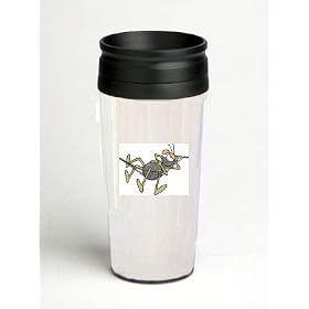 16 oz. Double Wall Insulated Tumbler with spider in hammock - Paper Insert by SHOPZEUS