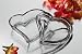GLASS HEART BOWL WITH COVER