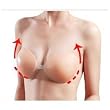 Self Adhesive Silicone Nu Color Backless Strapless Bra A by Fashion888