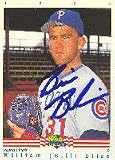William Bliss, Peoria Chiefs - Cubs Affiliate, 1992 Classic Best Autographed Card