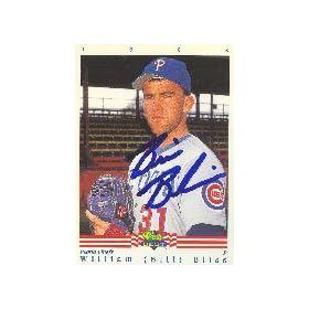 William Bliss, Peoria Chiefs - Cubs Affiliate, 1992 Classic Best Autographed Card
