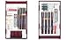 Electronics : Rotring Rapidograph College Set with 3 Pens 0.25/0.35/0.5mm 1 Mechanical Pencil 0.5mm Ref S0699530