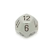 Chessex Opaque 16mm Dark Grey and black d12