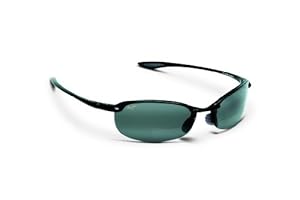 Maui Jim Sunglasses Makaha Reader G805-0225 Gloss Black 2.50 Neutral Grey Lens
