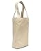 Liberty Bags Double Bottle Wine Tote (Natural) (One)